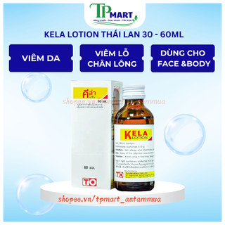  KELA LOTION Dùng Cho Da Viêm Lỗ Chân Lông 30ML - TP Mart An Tâm Mua Hàng Chuẩn 
