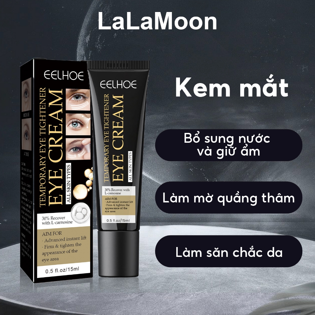 Kem dưỡng mắt tức thì EELHOE giảm nếp nhăn quầng thâm bọng mắt cấp ẩm và làm săn chắc da 15ml