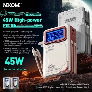 Pin Dự Phòng Sạc Nhanh 45W Wekome WP-88 15.000mah và 22.5W Remax RPP-675 20.000mAh. NL