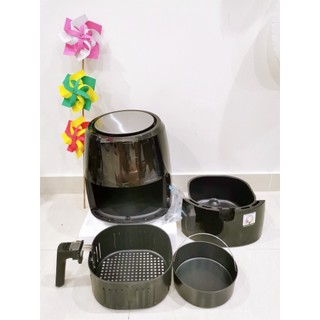 NỒI CHIÊN KHÔNG DẦU ĐIỆN TỬ LOCK&LOCK EJF357BLK (Màu đen)