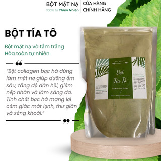 [1kg] Bột Mặt Nạ Tía Tô Nguyên Chất – Làm Sáng Da, Kiềm Dầu, Giảm Mụn, Mờ Thâm Nám