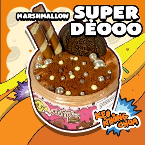 Kẹo Marshmallows SUPER DẺO KKC - Kẹo Không Chua ăn vặt thơm ngon