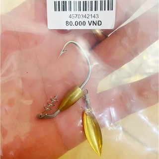 Lưỡi móc mồi mềm thủ công AR15, lưỡi câu cá