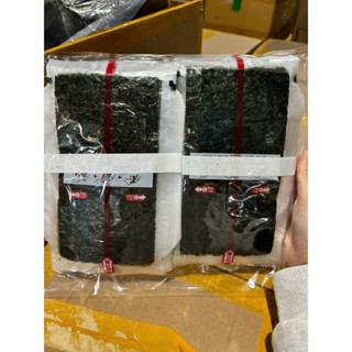 Rong biển cuộn cơm Tam Giác [Loại A - 100 Lá - có Film riêng từng cái - Date mới]