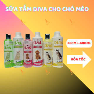  Sữa tắm Diva - sữa tắm chuẩn spa cho chó mèo 