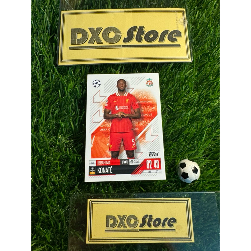 [ CHÍNH HÃNG ] - TOPPS MATCH ATTAX 2025 - IBRAHIMA KONATE (LIVERPOOL)