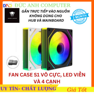 Fan Case Red Moon S1 Led RGB Tự Động Đổi Màu - Không Đồng Bộ Hub Và Mainboard, Gắn Trực Tiếp Vào Nguồn Máy Tính