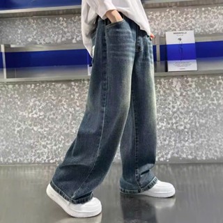 QUẦN BÒ ỐNG SUÔNG CHO BÉ RETRO XANH RÊU MÀI THIẾT KẾ MÁC TÚI SAU PHONG CÁCH HÀN QUỐC [12-35kg] HUDA KIDS