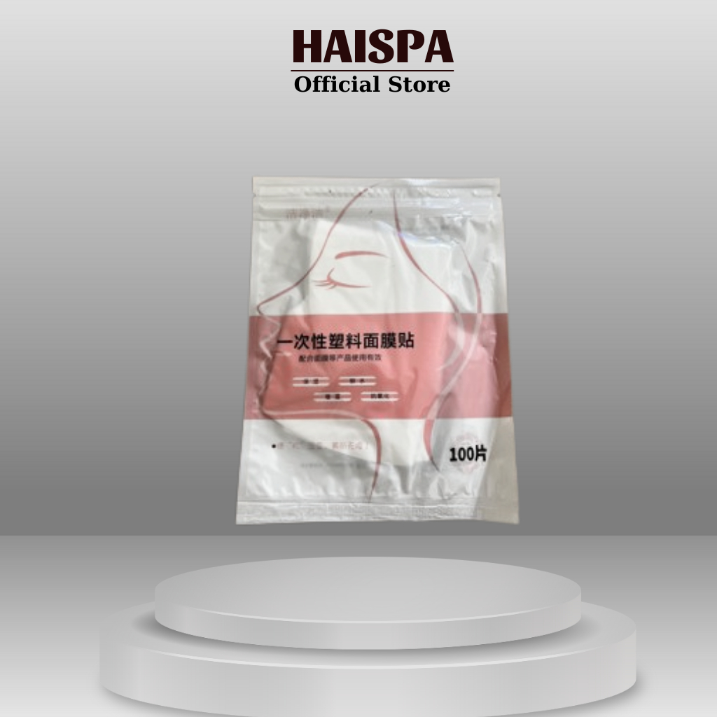 Màng ủ tê , Màng ni lông ủ mặt Spa ( Bịch 100 màng) - Haispa 10 cái