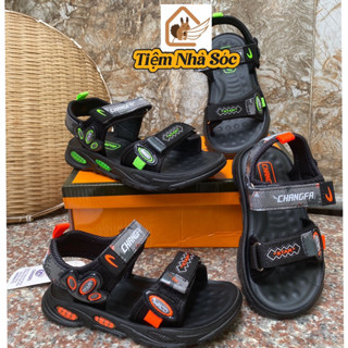 (Star S1)Sandal Changfa (Wh6) Cho Bé Trai Đế đúc Nguyên Khối Siêu bền , chống trơn trượt Size 22/39