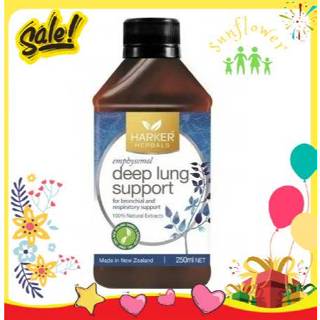 Siro ho long đờm bổ phổi Deep lung support / Chest Clear Harker Herbals 250ml của New Zealand