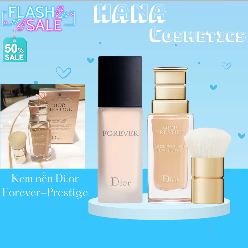  Kem nền cao cấp nhất của Dior Prestige Le Micro fluide Teint De Rose SPF25  30ml HaNa Shop 