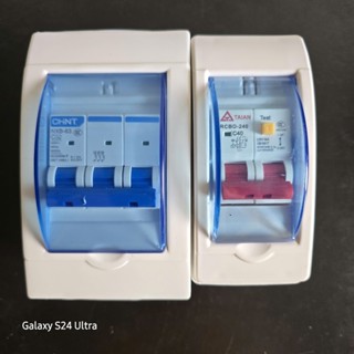 Hộp đựng ÁT CB tép đôi 2P MCB 2P chống giật 2P có nắp đậy an toàn