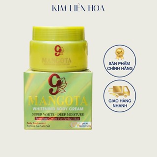 Kem dưỡng trắng toàn thân Mangota 9 Body Cream Super White - Deep Moisture 95g