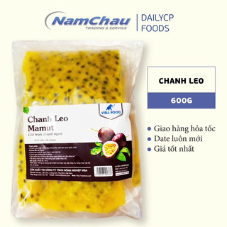 Chanh leo Mamut cấp đông gói 600g có hạt - trái cây đông lạnh Viba cao cấp [HN giao hoả tốc]