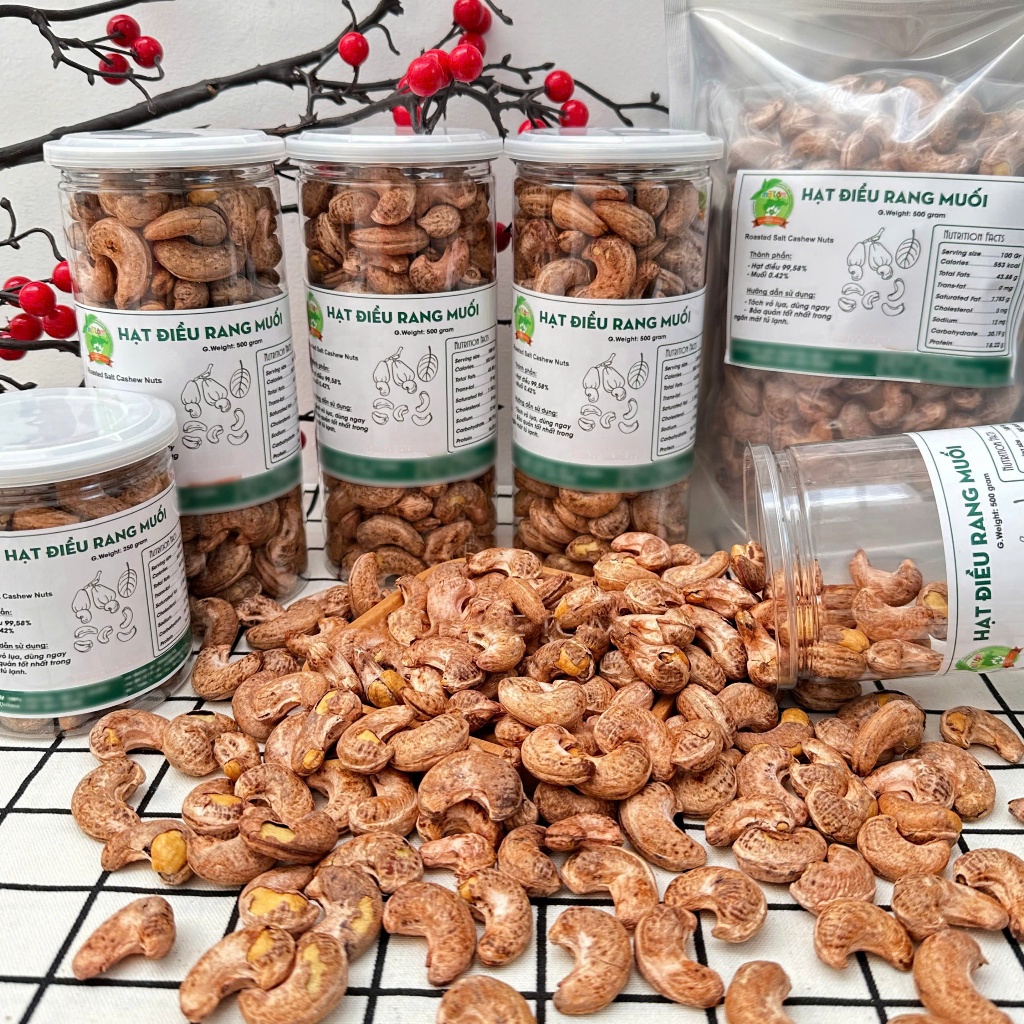 HẠT ĐIỀU BÌNH PHƯỚC LOẠI 1( ĐIỀU RANG MUỐI/ ĐIỀU SẤY NGUYÊN VỊ ĐÃ TÁCH VỎ/ ĐIỀU TƯƠI LÀM SỮA HẠT)