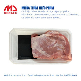 500pcs Miếng thấm thực phẩm 11x7cm