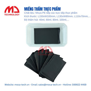 500pcs Miếng thấm thực phẩm 11x7cm