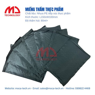 500pcs Miếng thấm thực phẩm 11x7cm
