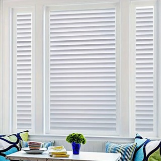 Decal dán kính mờ sọc 3d đẹp giá rẻ, giấy dán kính phòng ngủ khổ 90cm