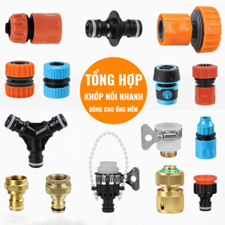 Khớp nối ống nước. Dùng để nối dài hoặc kết nối nhanh 2 đầu ống nước có đường kính ngoài từ 16 25mm