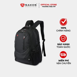 Balo laptop du lịch thời trang cao cấp sakos armore 15.6 inch