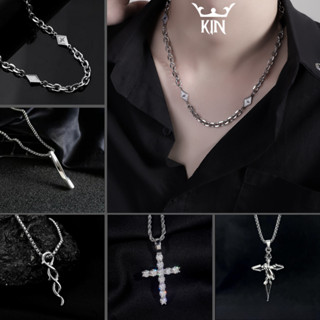  Vòng Cổ Titan Unisex Phong Cách Y2K – Dây Chuyền Bạc Không Gỉ Nam Nữ Thánh Giá Nhiều Kiểu Hot Trend Kin Accessories 