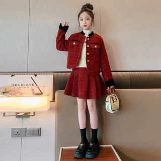 set váy dạ cao cấp cho bé gái