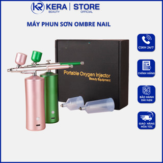 Máy Phun Ombre Nail, Máy Phun Oxy Cầm Tay Mini, Phun Tinh chất, Phun Sương Dưỡng Ẩm Da