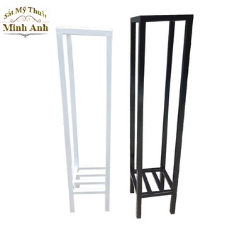  Kệ - Giá Đỡ Chậu cây 2 tầng vuông 20 x 20 cm   Sắt Hộp 16mm x 16mm  