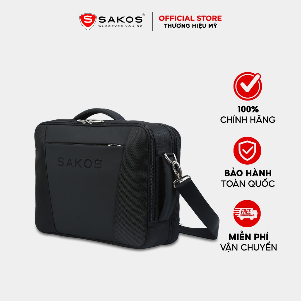 Cặp Đa Năng Thời Trang Cao Cấp SAKOS HYBRID 15.6 Inch