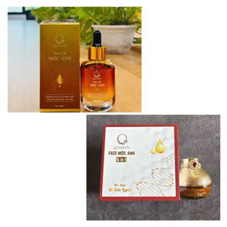[CHÍNH HÃNG] Combo trẻ hóa da Mộc Anh vip (Kem face mộc anh 30Gr và Tinh chất mộc anh 30ml )