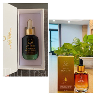 [CHÍNH HÃNG] Tinh chất + serum mụn mờ thâm mụn rỗ sẹo QASKIN ( hiệu quả sau 5 ngày sử dụng )