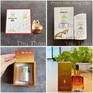 [ Chính Hãng ] Bộ 4 sản phẩm dưỡng trắng nuôi da , trẻ hoá da QASKIN