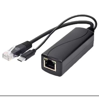 Splitter poe 48V - 5V Micro và type C