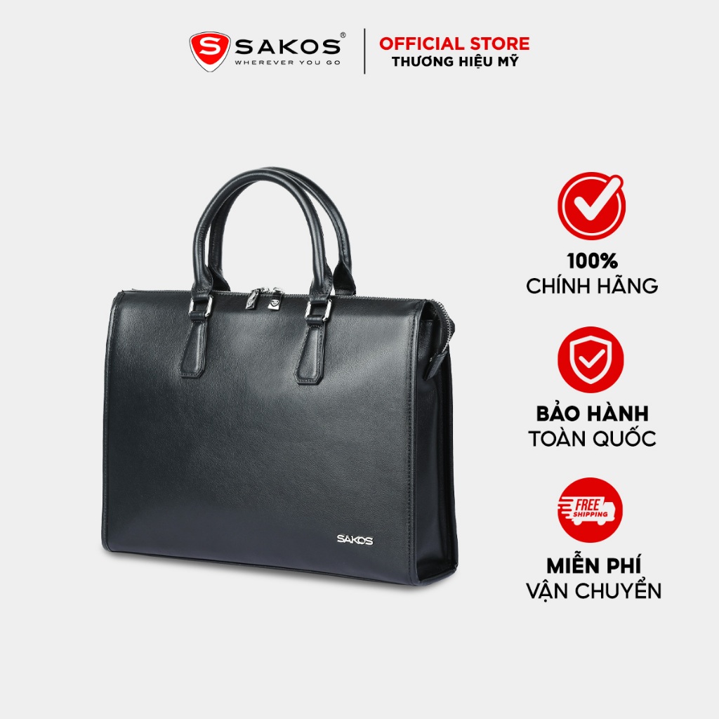 Cặp Xách Công Sở Thời Trang Cao Cấp SAKOS ONORA 15.6 Inch