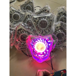 Cụm pha đèn bi cầu - Choá đèn bi cầu xe điện Xmen ( có tách lẻ )