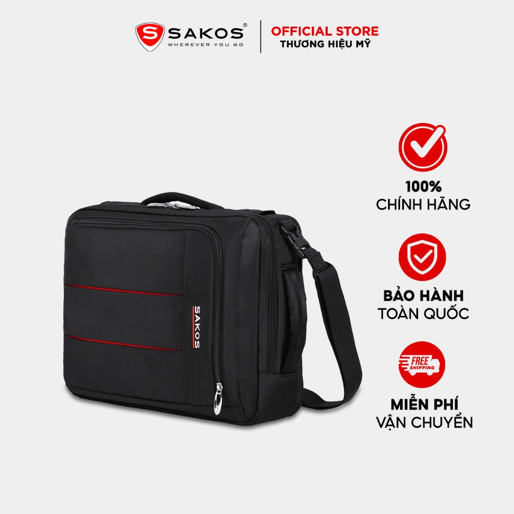 Cặp Đa Năng Thời Trang Cao Cấp SAKOS FLASH 11 15.6 Inch