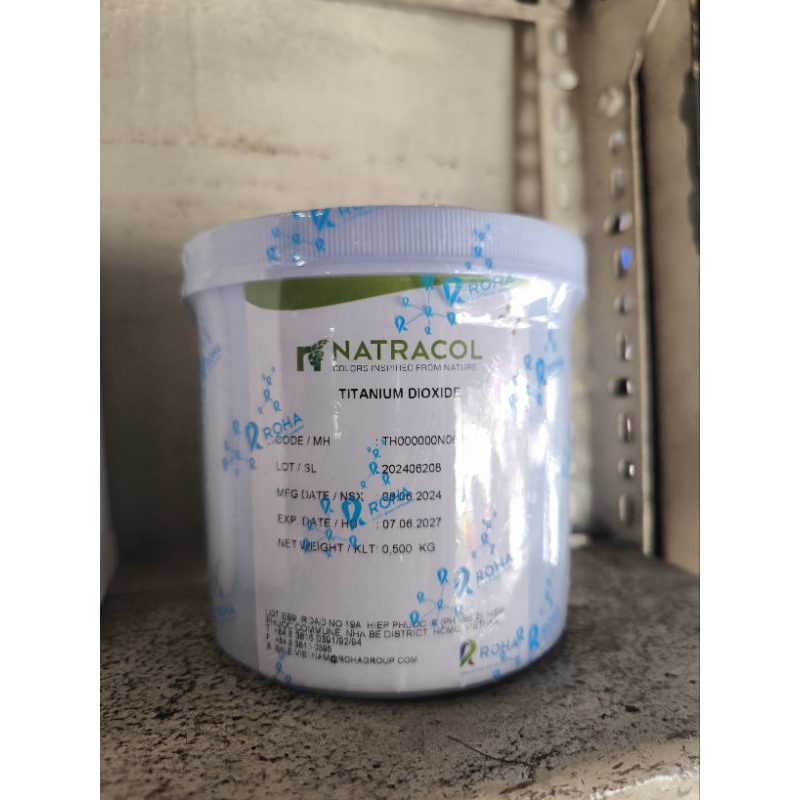 PHỤ GIA THỰC PHẨM : MÀU THỰC PHẨM TITANIUM DIOXIDE TH000000N069401KGR