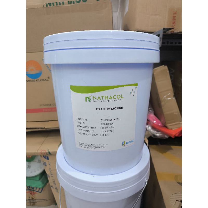 PHỤ GIA THỰC PHẨM : MÀU THỰC PHẨM NATRACOL TITANIUM DIOXIDE TH000000N069405KGK
