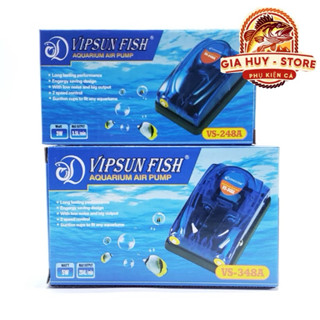 Máy Sủi Oxy Bể Cá 2 Vòi-348A / 1 Vòi-248A - Sục Khí Oxy Mini Cho Hồ Cá Kết Nối USB Siêu Nhẹ SHIWA