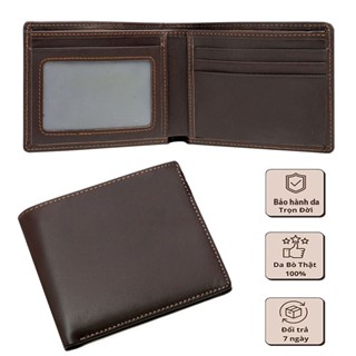  Bóp nam da bò 100% ví da nam Cao Cấp - Sang Trọng dùng làm quà tặng ba người yêu bạn bè.... 