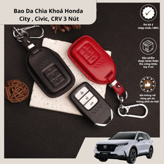  Bao Da Chìa Khoá Honda CRV 3 nút City ,civic Crv 