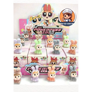 ( GIÁ Sỉ) full box 12pcs Powerpuff Girls cry baby, blind box mini cry baby quà tặng sỉ đồ chơi