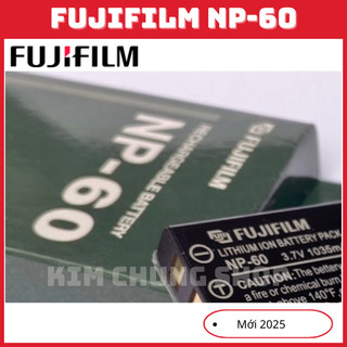 Pin Lithium Fujifilm NP-60 cho Fuji Finepix series: finepix 50I, finepix 60I, finepix401, finepix 401 zoom, finepix 402.