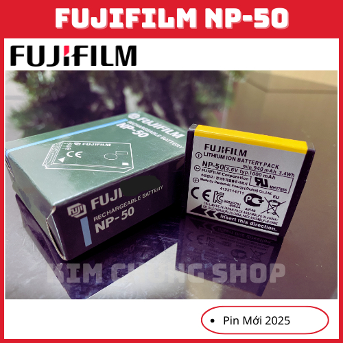 Pin Fujifilm NP-50 Cho Dòng Máy FUJIFILM X20 / X10 / XF1 FinePix F900EXR / F850EXR / F800EXR / F770EXR / F775EX