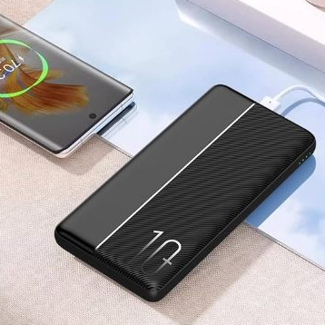 Pin Dự Phòng 10.000mAh WIWU Wi-P032 Hỗ Trợ 2 Cổng Sạc USB-A Và Type-C Cho iPhone 15 Pro Max, iPhone 