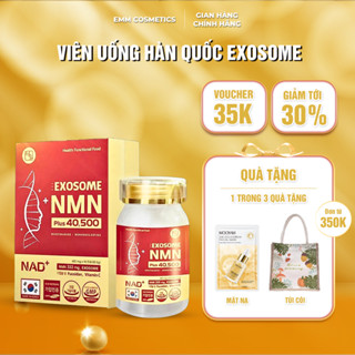  Viên uống Hàn Quốc NMN 40.500 bản nâng cấp hộp 90 viên giúp trẻ hóa da cải thiện sức khỏe 