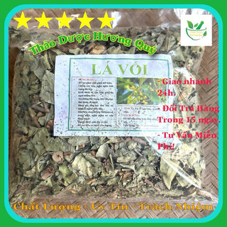1 kg LÁ VỐI Khô (Hàng Xanh, Sạch, Hương Vị Tuyệt Ngon)