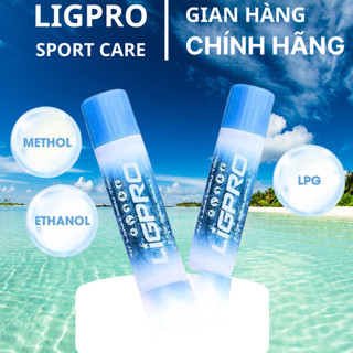 Chai Xịt Lạnh Giảm Đau siêu tốc Chính Hãng Ligpro 160ml, Bình Xịt  Khi Gặp Chấn Thương Thể Thao